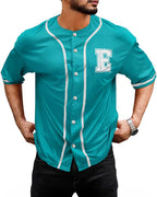 Noble Monk MenS Oversized Fit T-Shirt (T609-Bb_Blue Bird