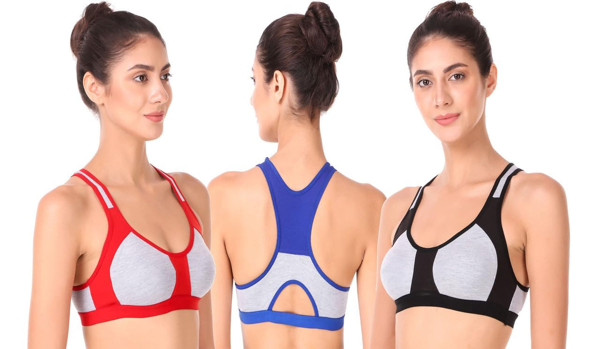Performance oriented fitness design built for intensity, supporting high impact sport bra movement, supportive sports bra contro 34