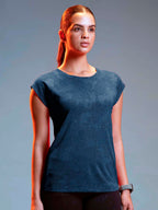 Lyra WomenS Rapid Dry Short Sleeve Breathable And Flexible Fit Active Top