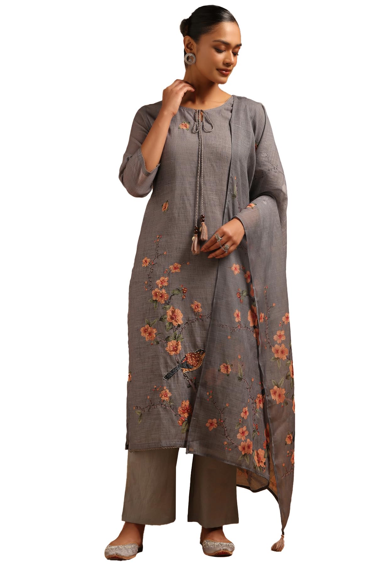 Soch Women Cotton Regular Fit Salwar Suit Set
