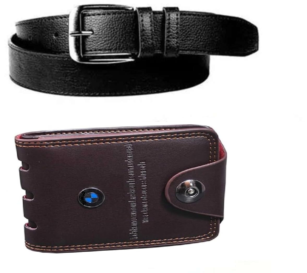 Darkleatheris MenS Artificial Leather Belt S 36