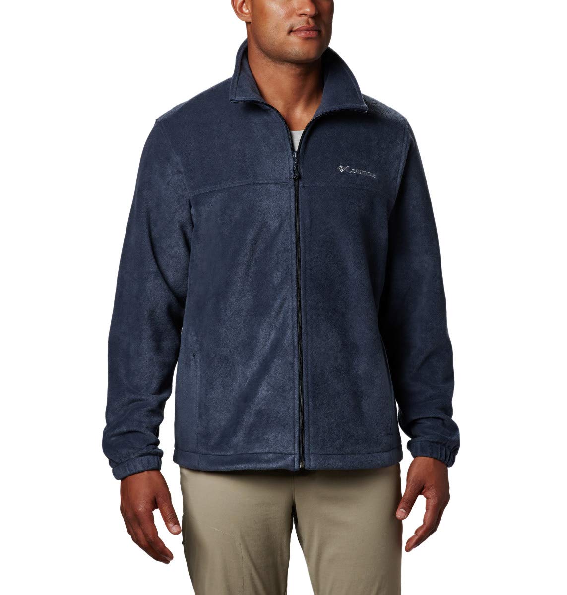 columbia Mens Steens Mountain 2.0 Full Zip Fleece Jacket, collegiate Navy, Small