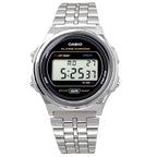 Casio A171 Vintage Stainless Steel Resin Digital A171WE-1A A171WE-1 Unisex Watch