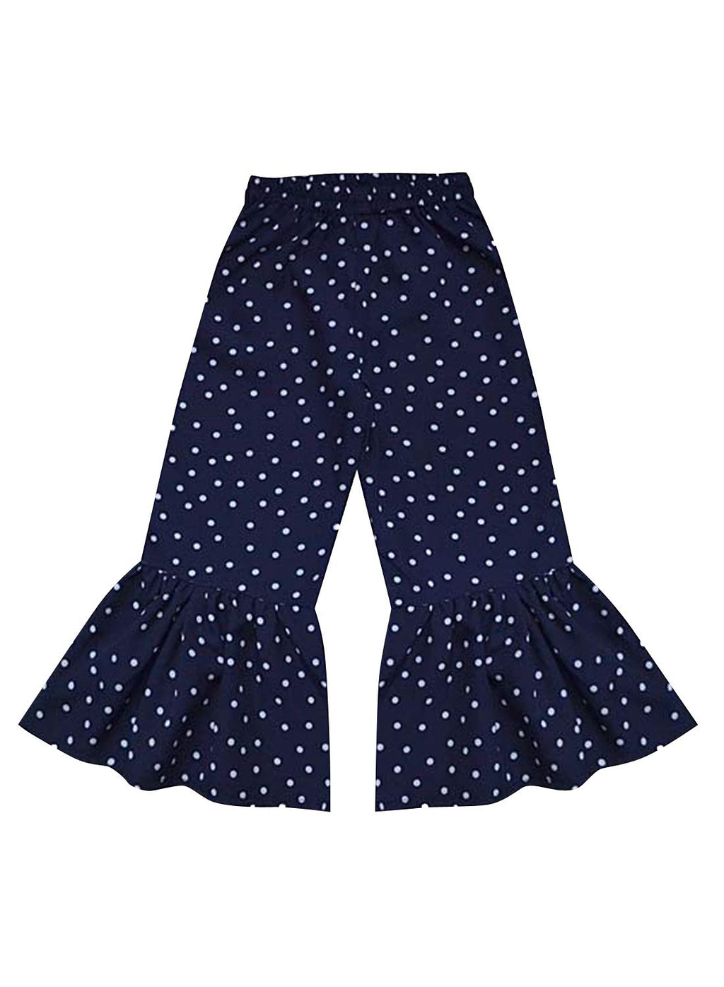 A.T.U.N. (ALL THINGS UBER NICE) Girls High Rise Regular Elasticated Waistband Casual Ruffle Pants