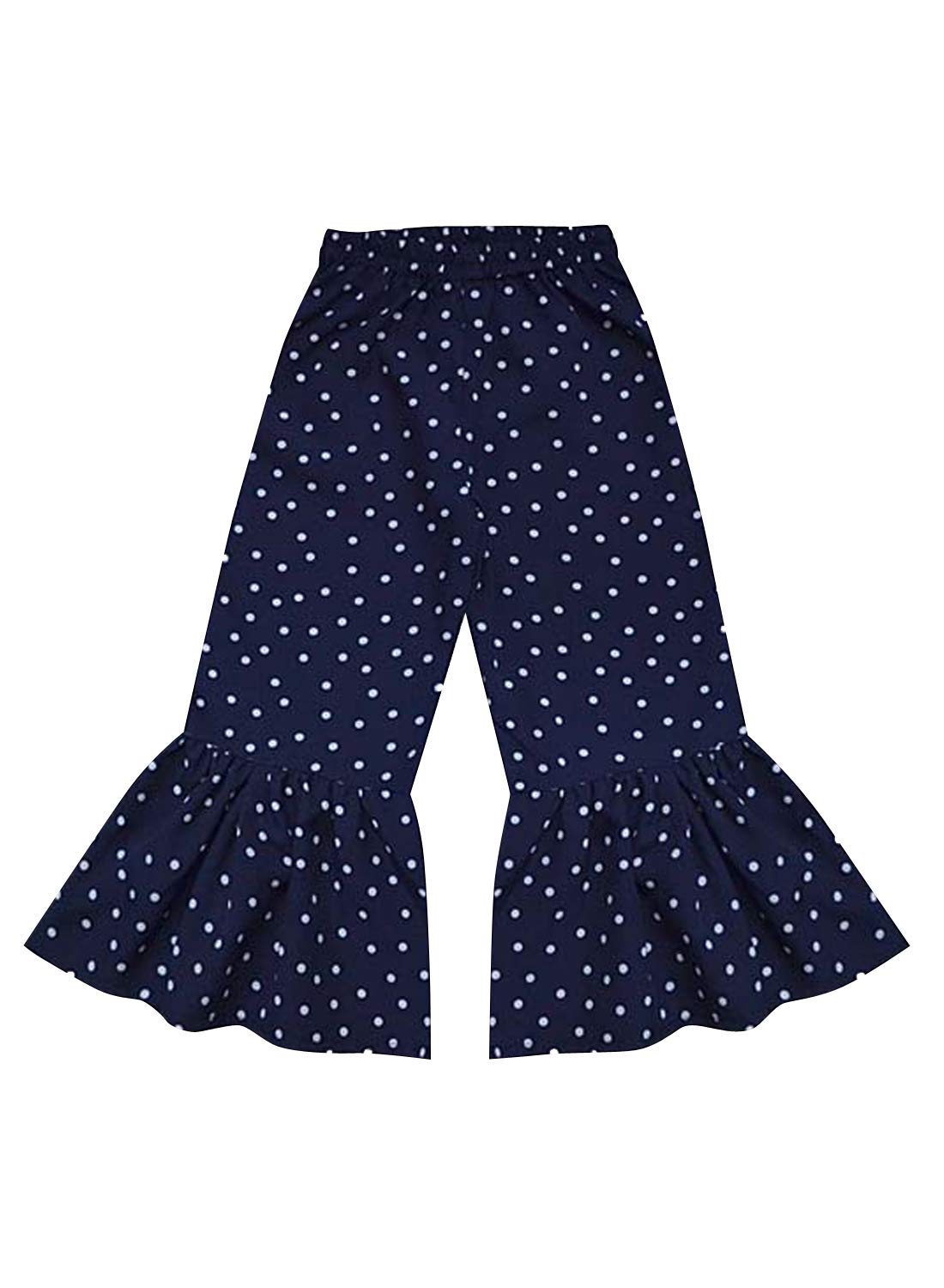 A.T.U.N. (ALL THINGS UBER NICE) Girls High Rise Regular Elasticated Waistband Casual Ruffle Pants
