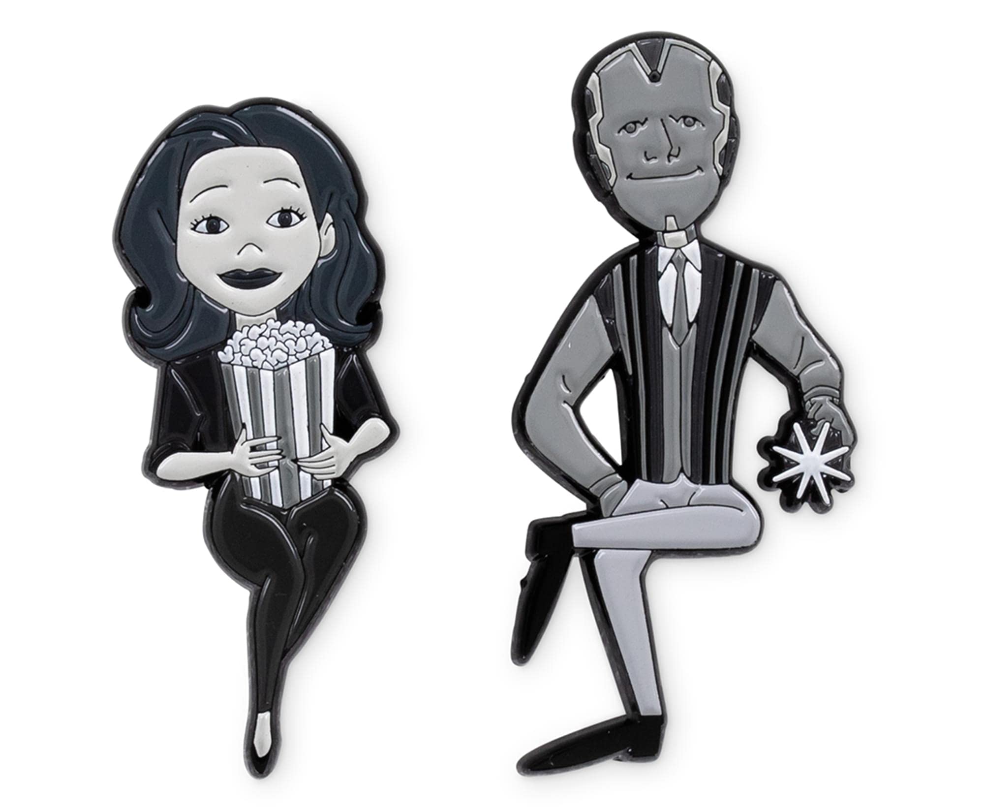 Marvel Studios WandaVision Limited Edition Enamel Pin Exclusive | Metal Brooch Badge Accessories For Backpack, Clothes, Hats | M