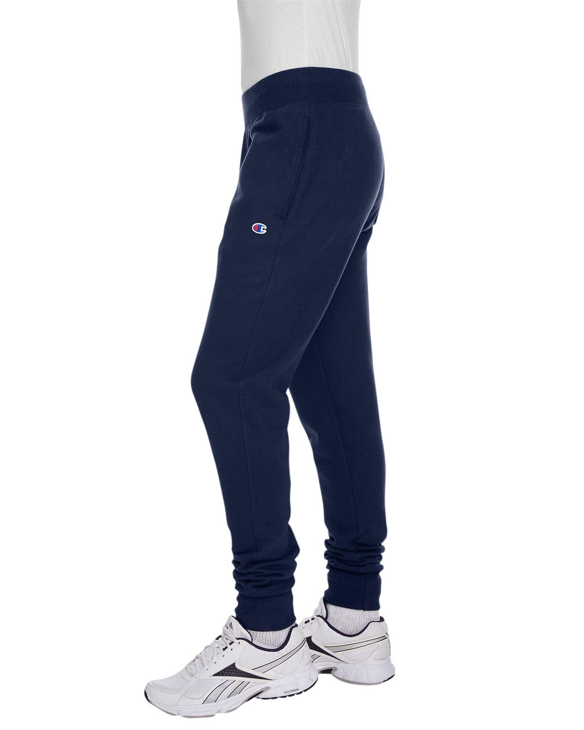 Mens Reverse Weave Jogger Pant - BLAcK - S(D0102H7YF5T)