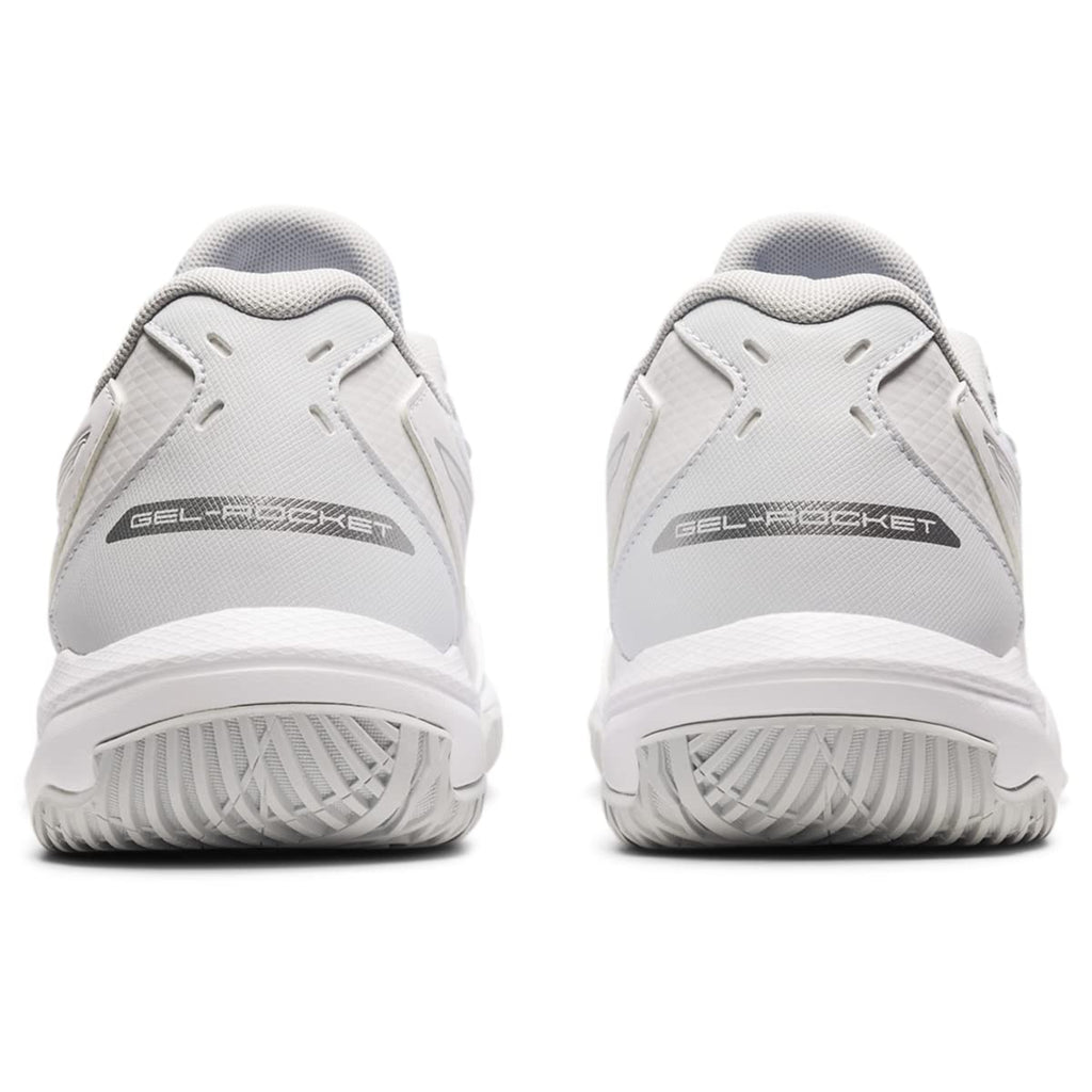 ASICS Women's Gel-Rocket 10 Volleyball Shoes, 10, White/White