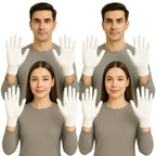 Weavers Villa Cotton Summer Glove for Men & Women | Anti-Slip UV Protection Hand Gloves | Outdoor Sun, Dust, Pollution Shield | 