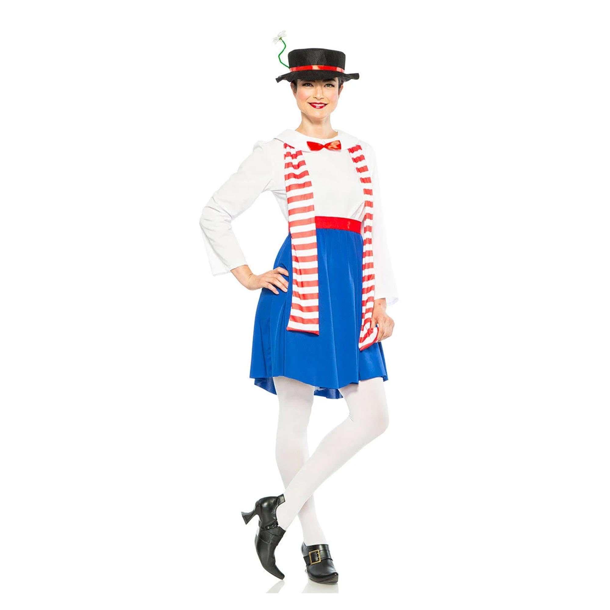 Seeing Red Women's English Nanny Poppins Costume (Small)