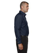 Mens Tall crown Woven collectionSolid Broadcloth - WHITE - XLT(D0102H7642X)