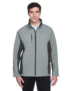 Mens Soft Shell colorblock Jacket - cHARcL DK cHRcL - S(D0102H7YR98)
