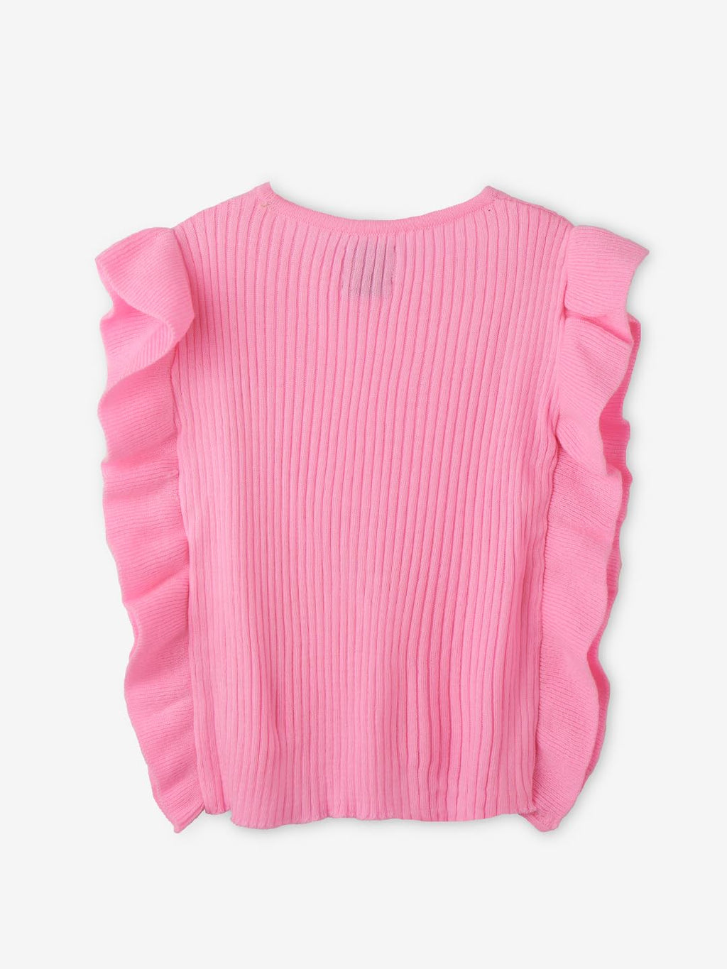 The Souled Store Solids: Baby Pink Girls and Baby Girls Sleeveless Sweaters Girls Knit Sweaters for Kids Childrens Pullover Ca
