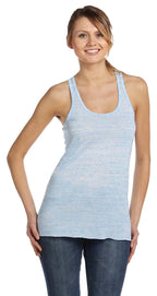 Ladies Flowy Racerback Tank - ATHLETIc HEATHER - S(D0102H7K736)