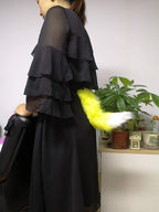 BANLAN Faux Fur Fox Costume Cat Tail Cosplay Halloween Christmas Party Costume One Size