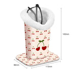 Fintie Plush Lined Eyeglasses Holder, Glasses Stand Case, Anti-scratch Glasses Storage Organizer for Desk, Nightstand, Office, C