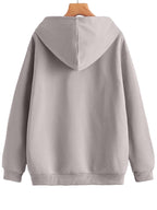 Juneberry Cotton Fleece Oversized Fit Graphic Printed Full Sleeve Hooded Sweatshirt For Women/Girls (Available In S To 3Xl) (Jhd