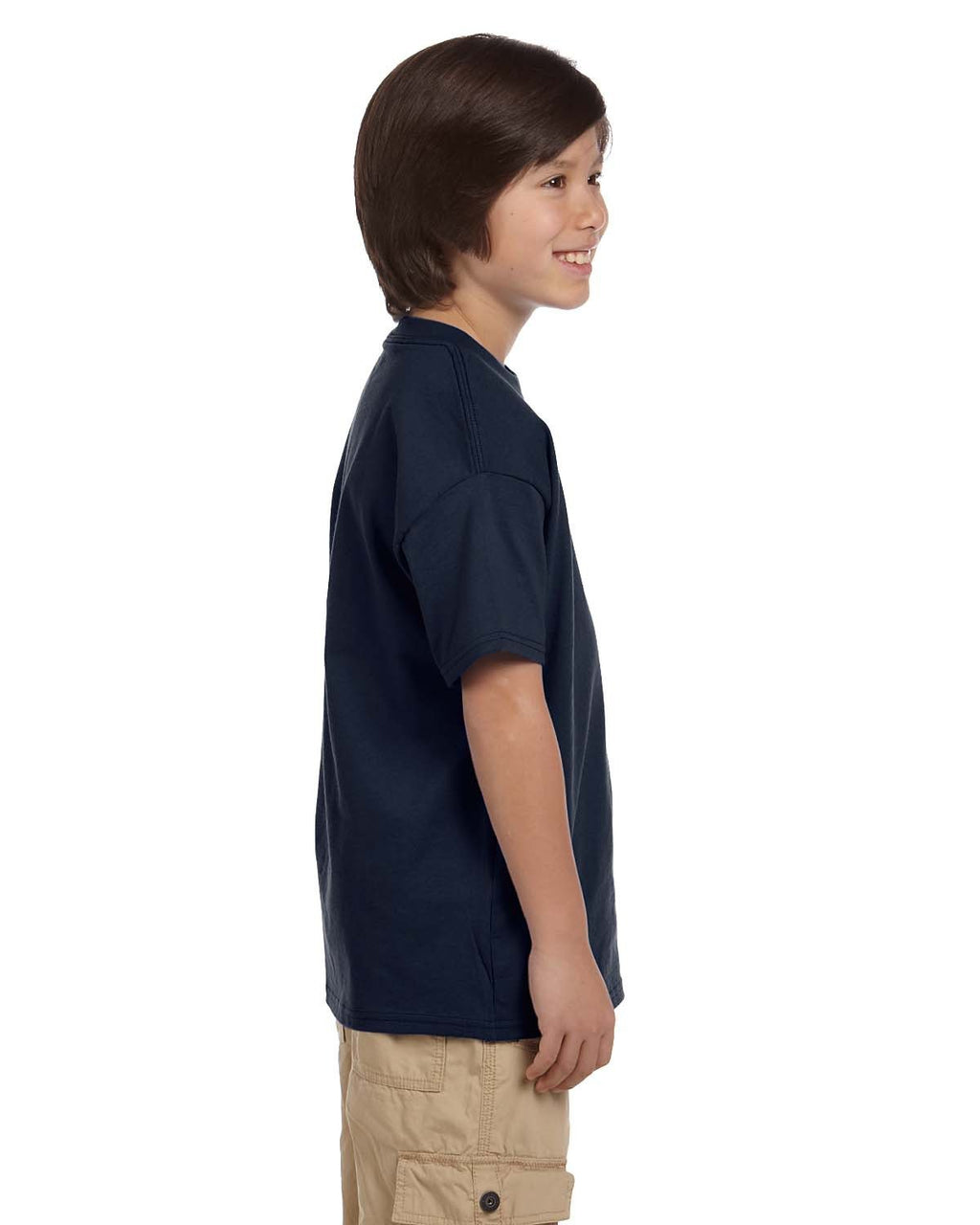 Youth 61 oz Short-Sleeve T-Shirt - BLAcK - S(D0102HI3K8Y)