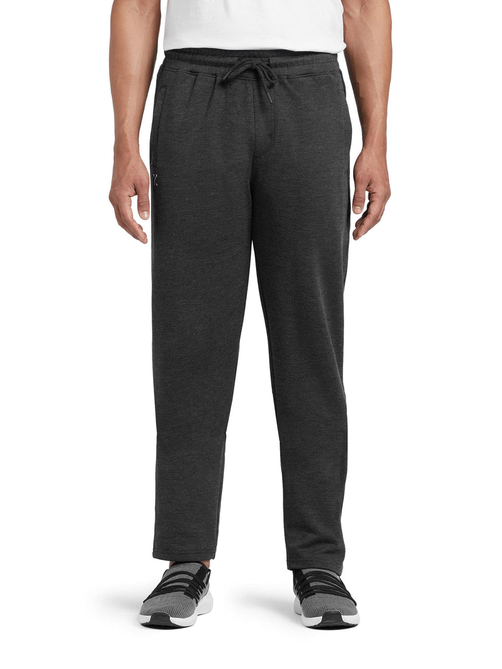 XYXX Athleisure Mens Cotton Track Pants - Relaxed Fit, Ultra Smooth, Sweat Absorbent Code Loungewear with Zippered Pockets, Per