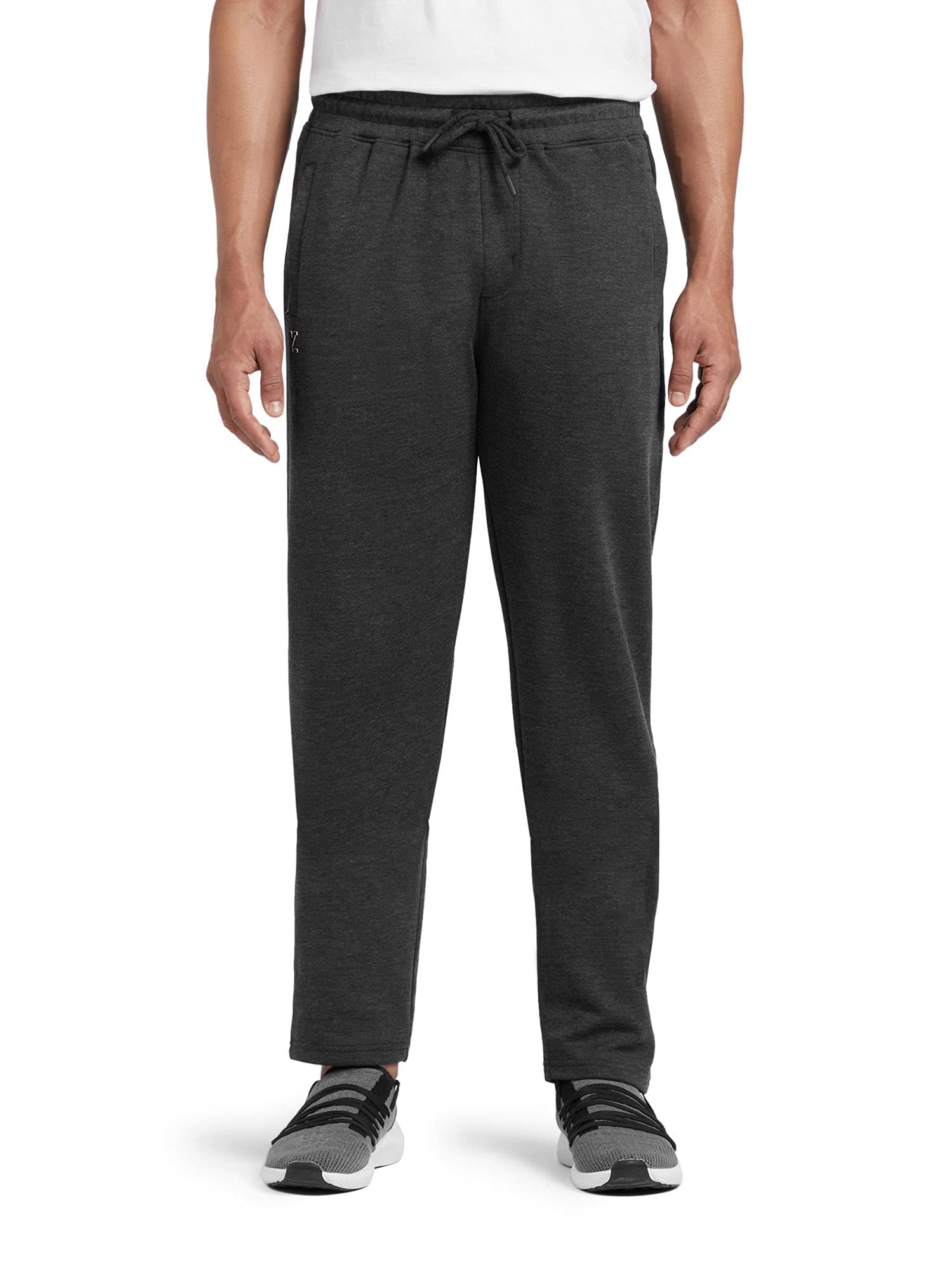 XYXX Athleisure Mens Cotton Track Pants - Relaxed Fit, Ultra Smooth, Sweat Absorbent Code Loungewear with Zippered Pockets, Per