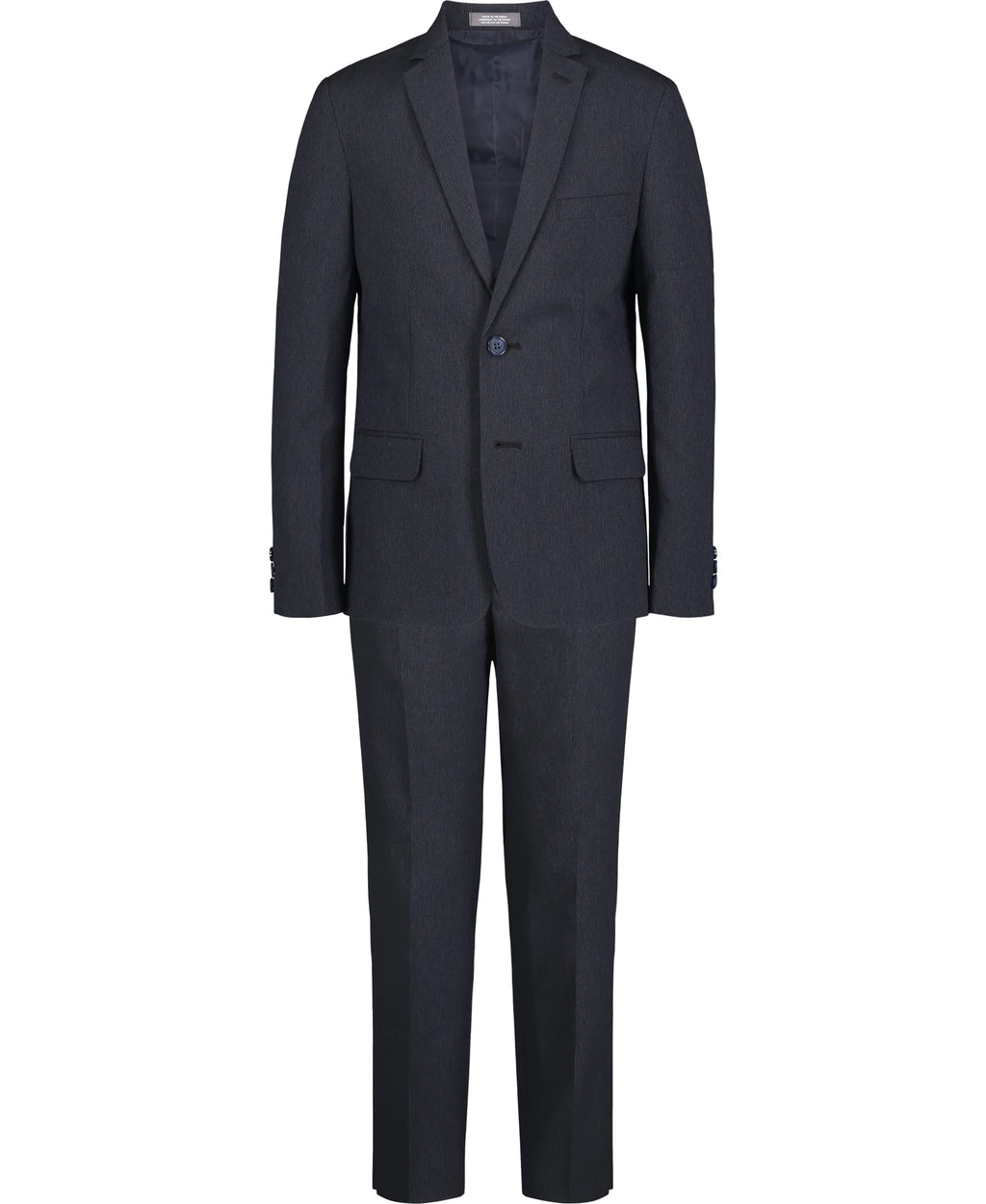 Van Heusen Boys' Big 2-Piece Formal Suit Set, Bank Blue, 20 Husky
