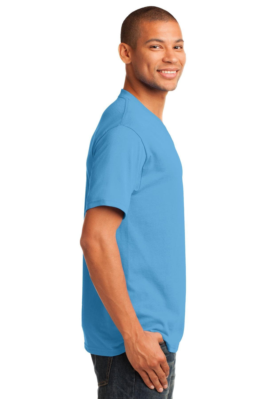 Port & Company Core Cotton V-Neck Tee PC54V