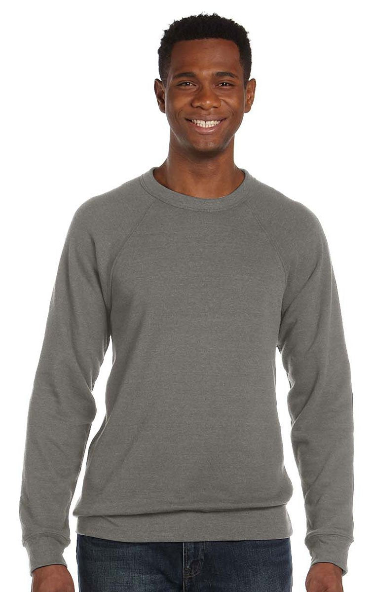 Unisex Sponge Fleece crewneck Sweatshirt - DK gRY MRBLE FLc - M(D0102H789J8)
