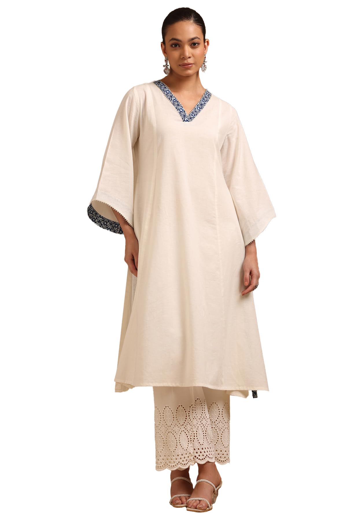 Soch Women Pure Cotton Solid Regular Kurta (cws5ku61399