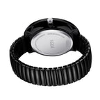 Blekon Collections New Super Large Face Stretch Band Japanese Movement PC21J Fashion Watch (Black/Luminous)