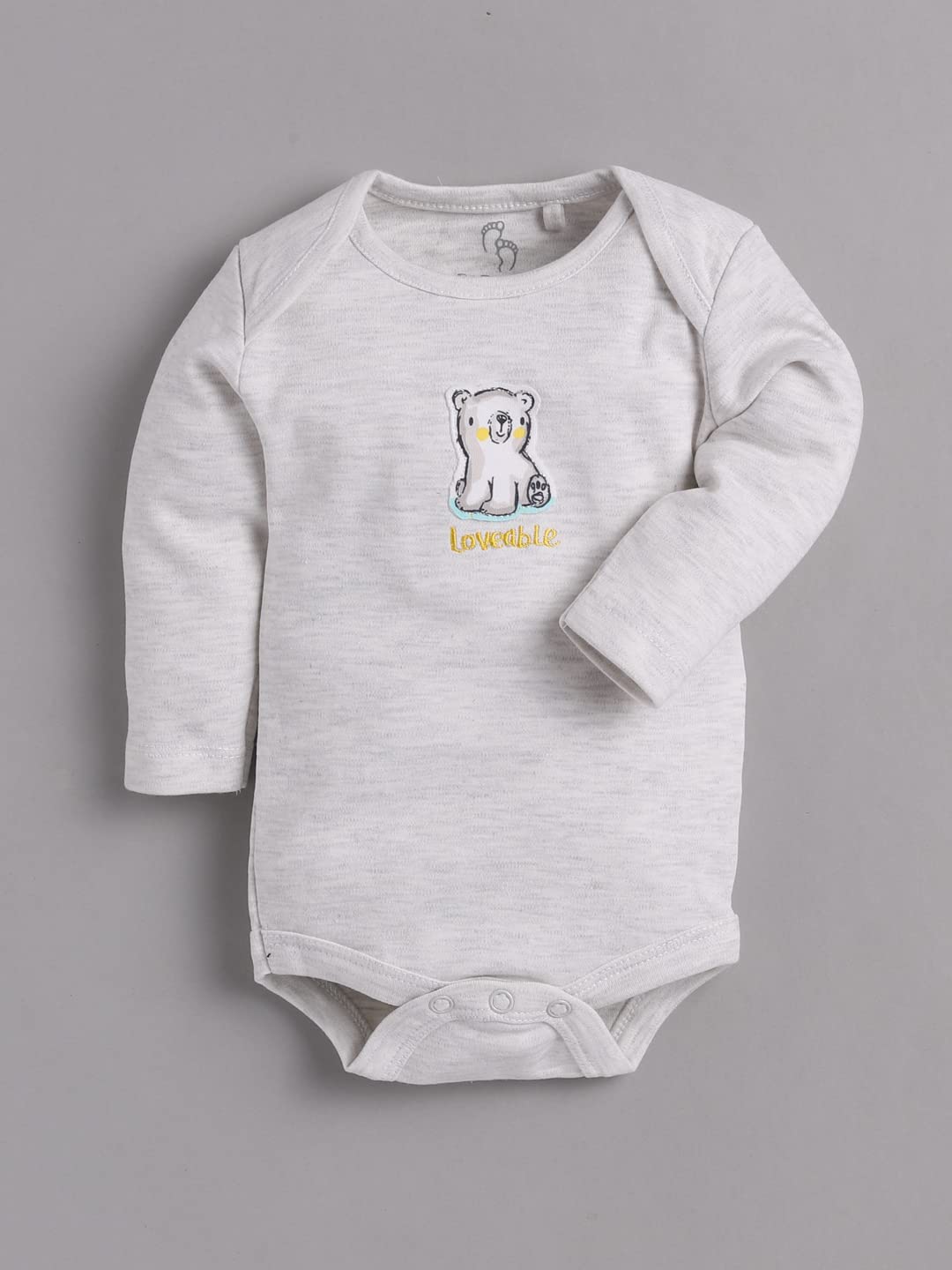 BABY GO 0-3M,3-6M,6-9M 100% Pure Cotton Romper/Sleep Suit/Comfort fit/Bodysuit for Baby Girls (Combo Pack of 2)