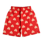 T2F Girls Cotton Printed Shorts(Pack of 5), Assorted, 13-14 Years