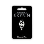 JUST FUNKY Skyrim Collectibles | Skyrim Dragon Logo Enamel Pin| Collector Pin