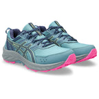 ASICS Women's Gel-Venture 9 Running Shoes, 9.5, GRIS Blue/DEEP Ocean