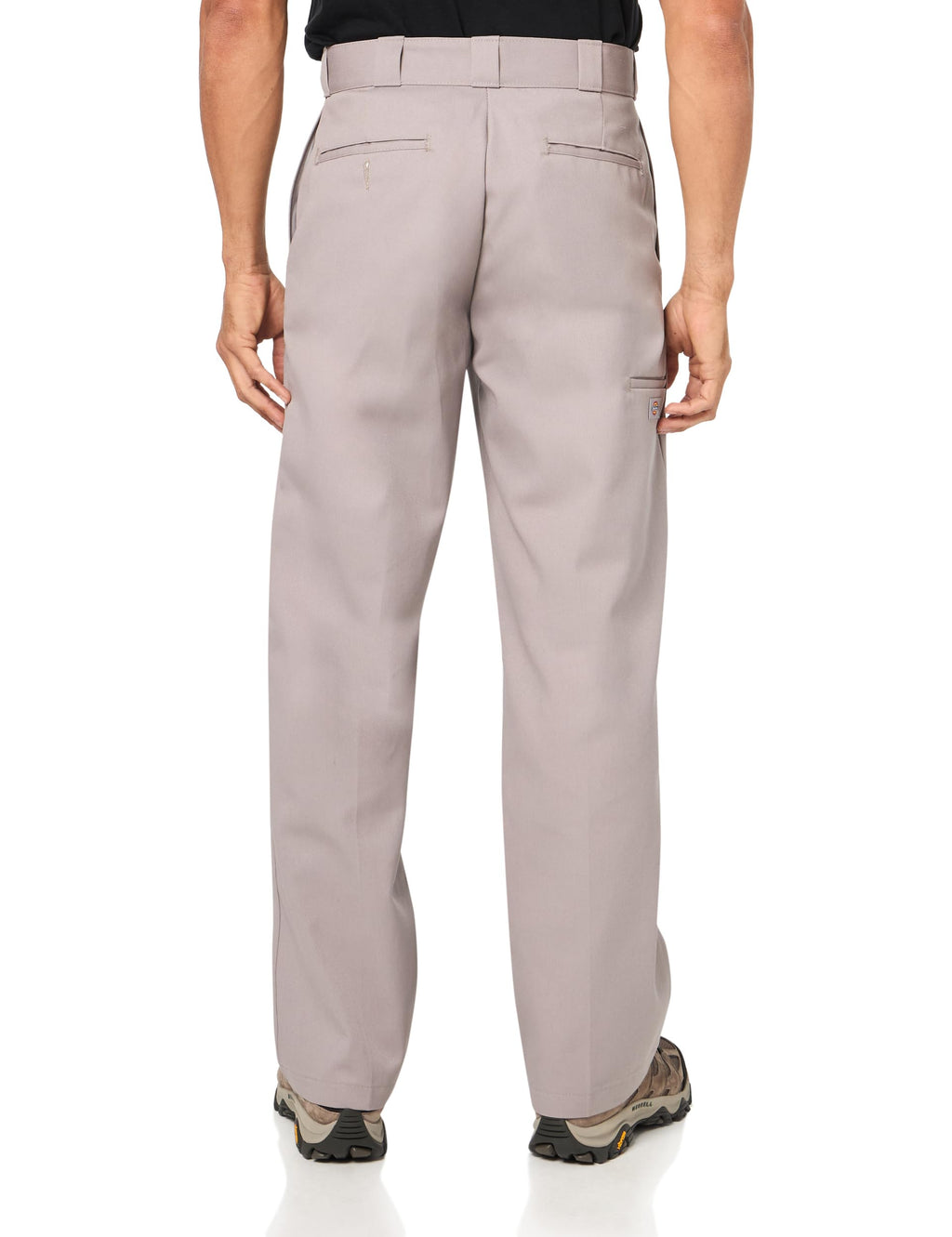 Dickies mens Big-tall Loose Fit Double Knee work utility pants, Silver Gray, 46W x 30L US