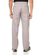 Dickies Men's Loose Fit Double Knee Twill Work Pant, Silver Gray, 44W x 34L