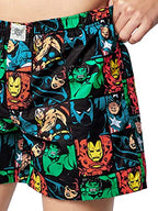The Souled Store|Official Marvel: Comics Mens And Boys Boxer| Regular Fit Graphic Printed