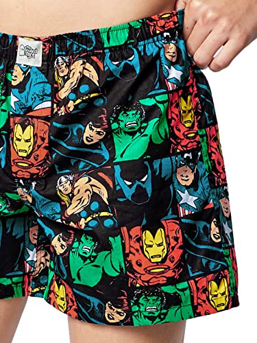 The Souled Store|Official Marvel: Comics Mens And Boys Boxer| Regular Fit Graphic Printed