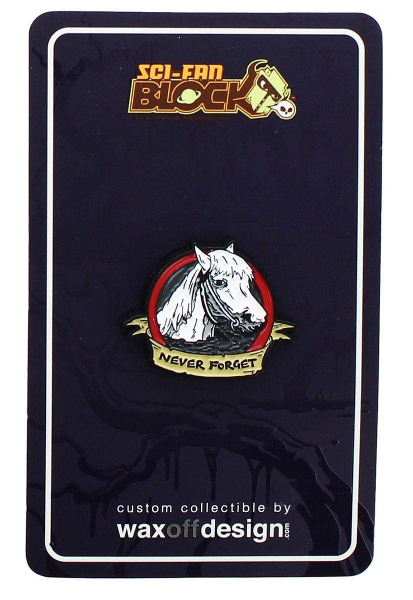 The Never Ending Story Artax Horse Never Forget Enamel Collector Pin