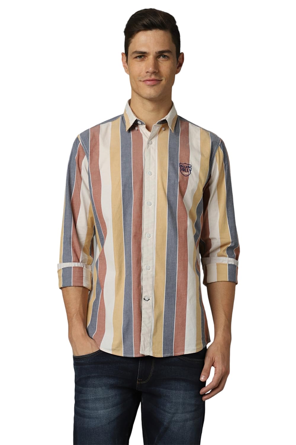 Allen Solly Men Regular Fit Striped Shirt