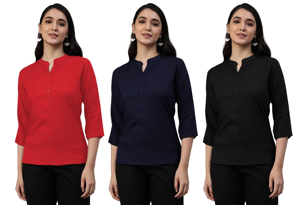 Lyra 430 Pure Rayon Woven Tunic For Women