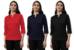 Lyra 430 Pure Rayon Woven Tunic For Women