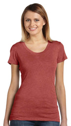 Ladies Triblend Short-Sleeve T-Shirt - cHAR BLK TRIBLND - S(D0102H7WJ3P)