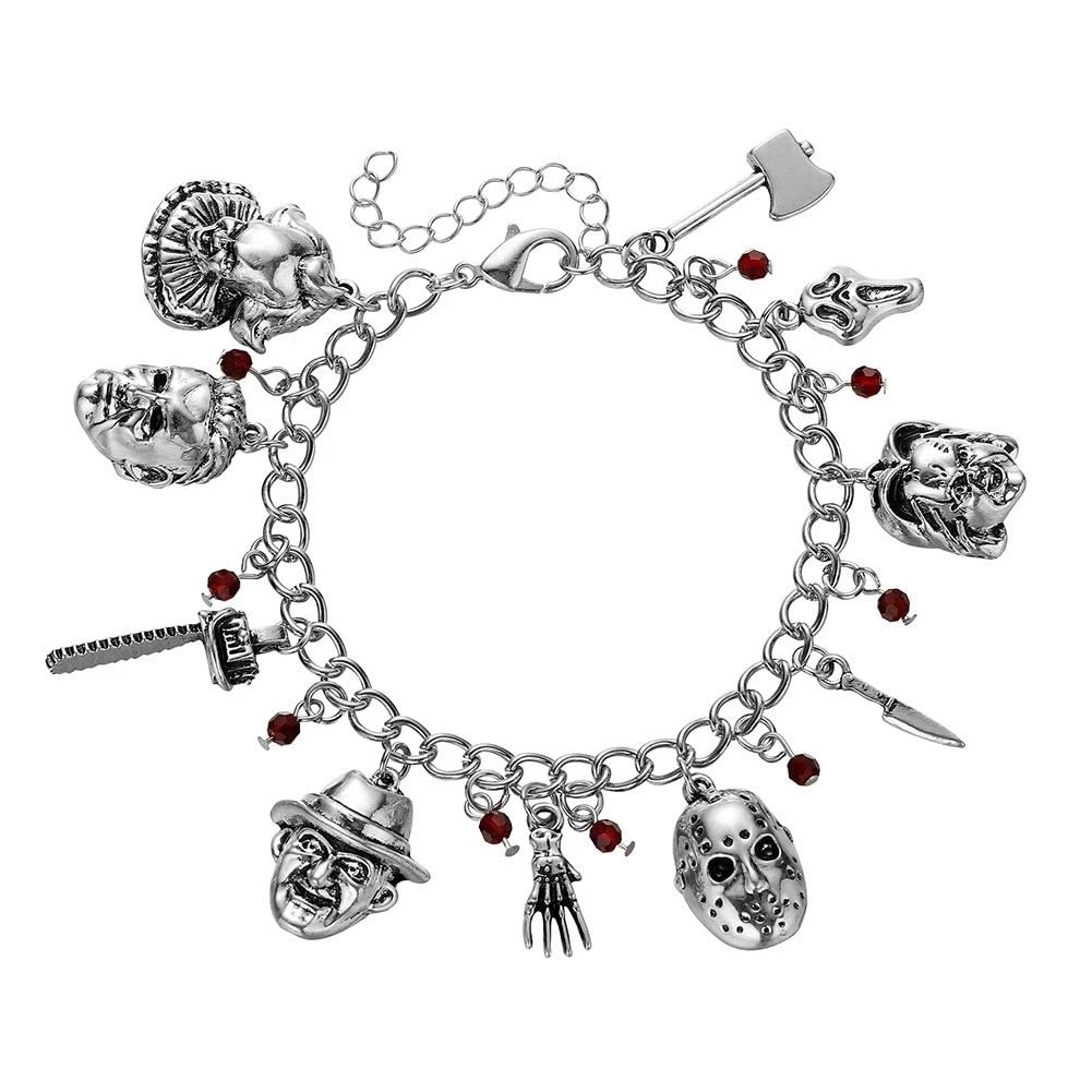Blingsoul Cheeky Horror Bracelets - Chaki Merchandise Halloween Bracelet Jewelry Gift for Fashion-Forward Women and Men | [J1000