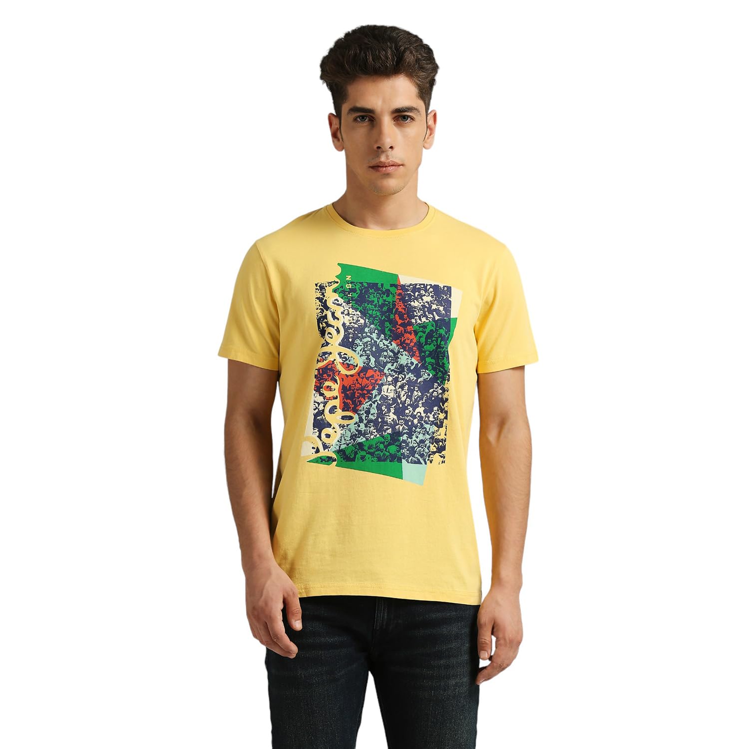 Pepe Jeans MenS Slim Fit T-Shirt (Pm509542_Yellow