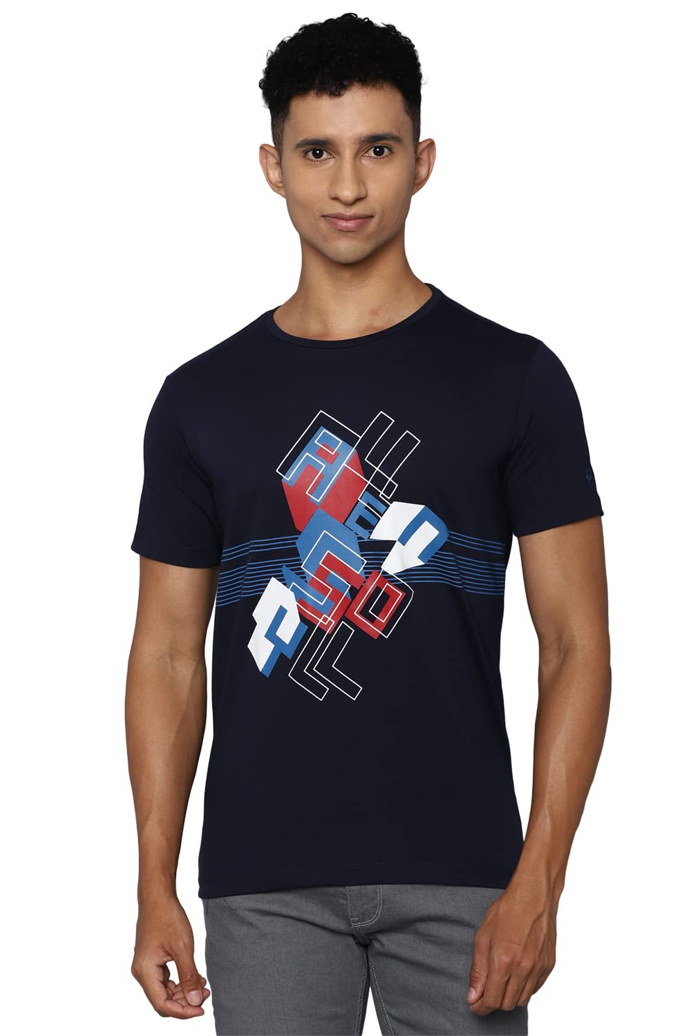 Allen Solly Men Regular Fit Casual T-Shirt