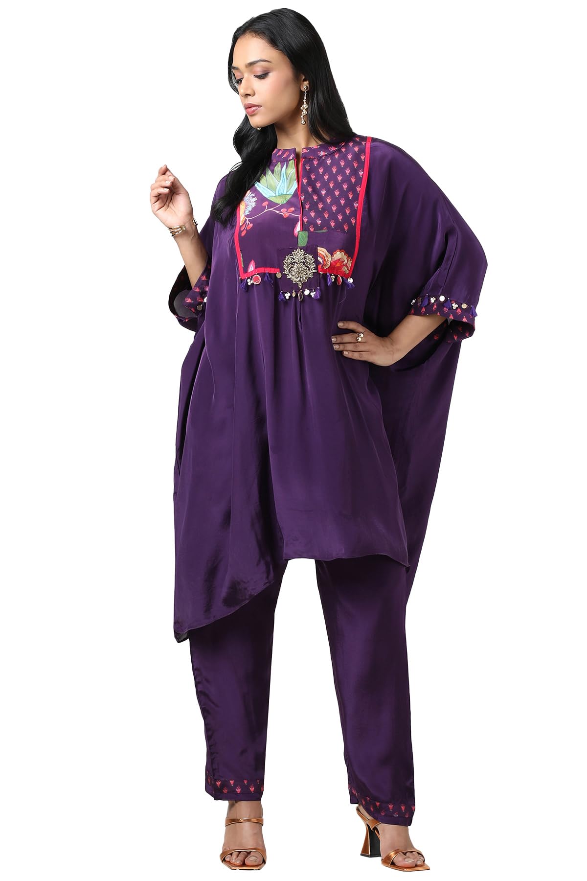 Soch Women Pattern:embellished Fabric: Embellishment Type:sequins Package Contains: Kaftan Pant