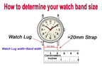 RECHERE Stainless Steel Bracelet Watch Band Strap Curved End Solid Links Color Silver (18mm)