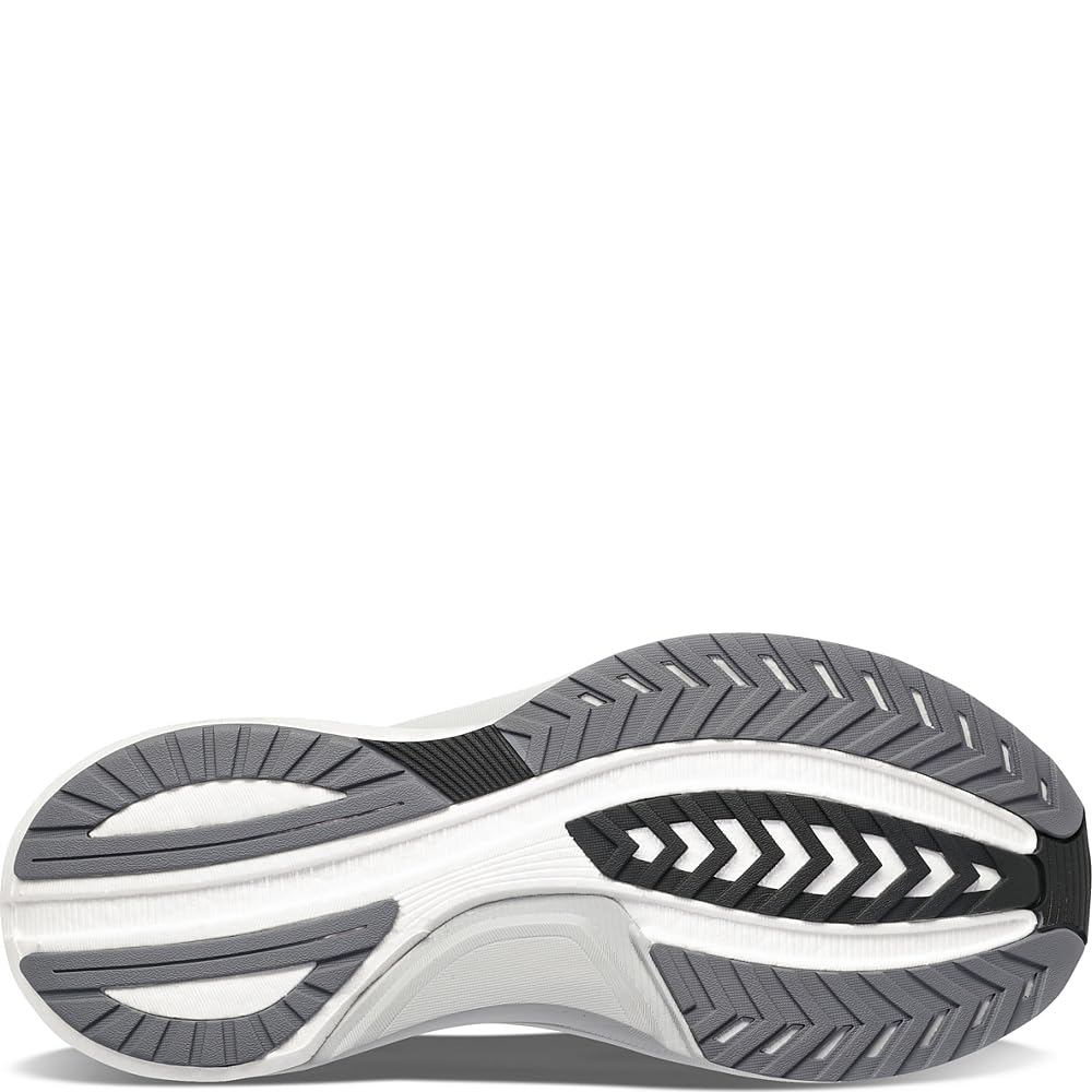 Saucony Men's Tempus Running Shoe, Black/Fog, 9