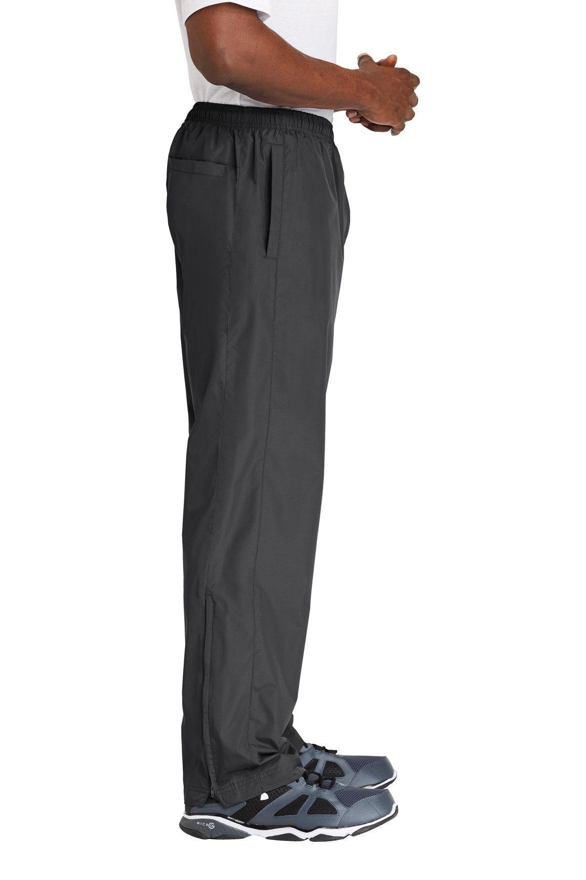 Sport-Tek Men's Wind Pant, Graphite Grey, 3X-Large