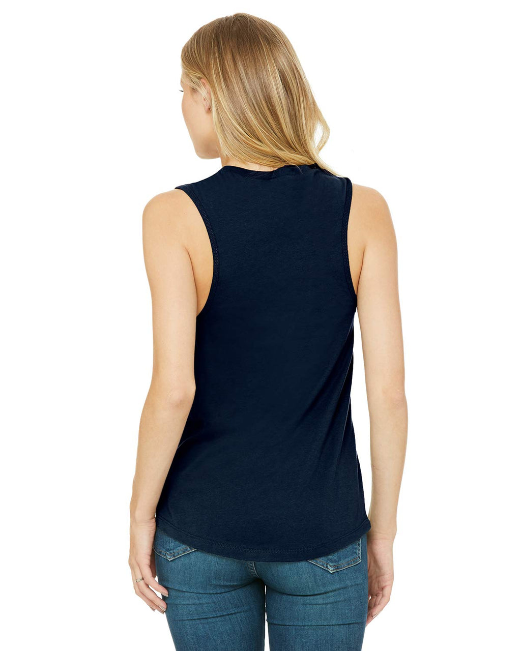Ladies Jersey Muscle Tank - WHITE - S(D0102H7W7B6)